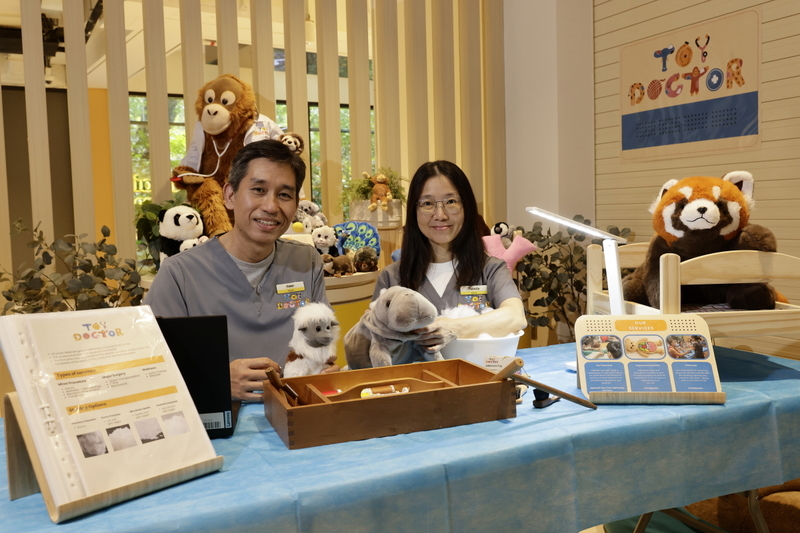 Toy Doctor at Mandai Wildlife Reserve
